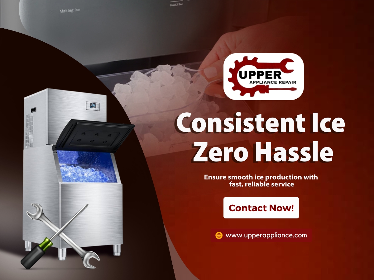 Upperappliance's tweet image. At Upper Appliance Repair LLC  we provide ice machine repair in Plano, ensuring fresh ice, efficient performance, smooth and uninterrupted service.

Phone: +18328880875
Website: upperappliance.com/plano-tx/ice-m…
Direction: maps.app.goo.gl/ACc81wmKwvvwSu…

#icemachinerepair #repairtechnician #plano