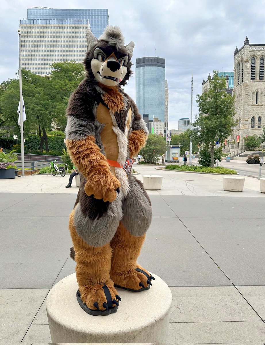 For this #FursuitFriday, I wanna be back in Minneapolis at <a href="/FurryMigration/">Furry Migration</a> 😩

🪡 <a href="/kigurumikagetsu/">きぐるみ花月/Kigurumi Kagetsu</a> 
📷 <a href="/dmuth/">Douglas Muth (Giza) 🔜 MFF 🐐🌻 (Find me on 🦋)</a>