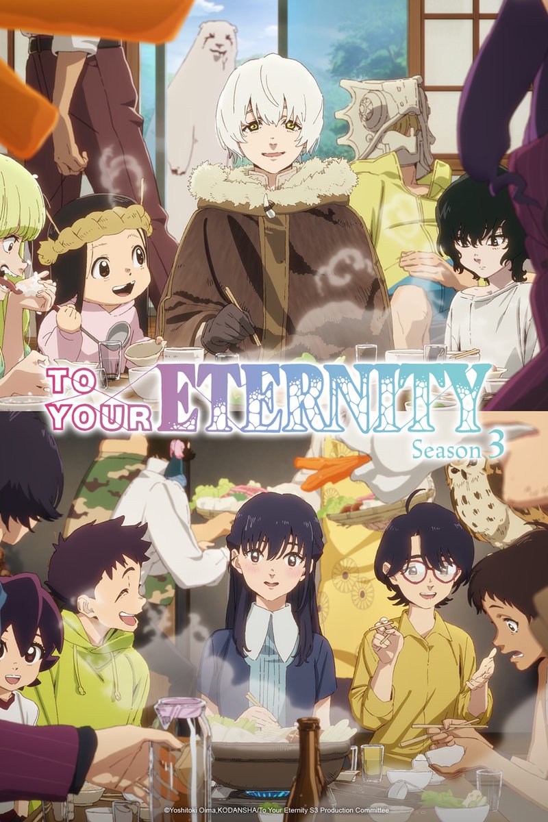 “How do you stay human… when you can never die?” 🕊️
💥 To Your Eternity S3 English dub arrives Oct 6!
🎙️ Jacob Hopkins (Fushi)
🎙️ Valeria Rodriguez (Tonari)
🎙️ Chris Cason (ADR Director)
#ToYourEternity #AnimeNews #EnglishDub #Crunchyroll #ToYourEternityS3 #FallAnime2025