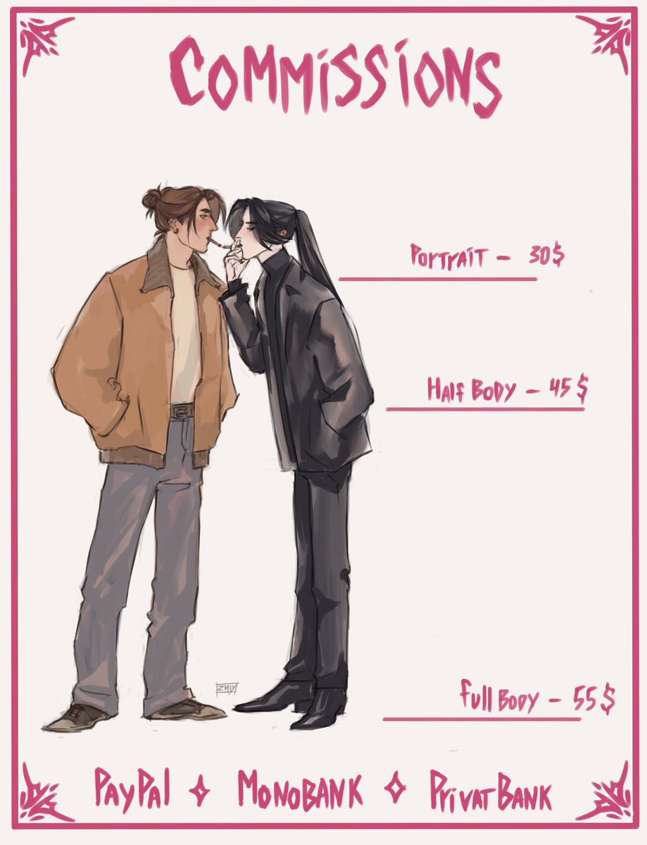 ChemnyjZ's tweet photo. COMMISSIONS OPEN!  DM me

Open for draw anything. 
Comfy with NSFW and blood content https://t.co/zXUjhtvZgS