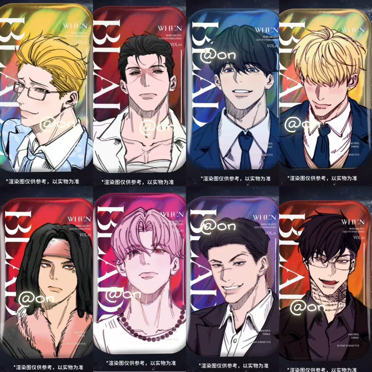 Rectangular badge
In the preview of new products→_→
#Lookism #looism