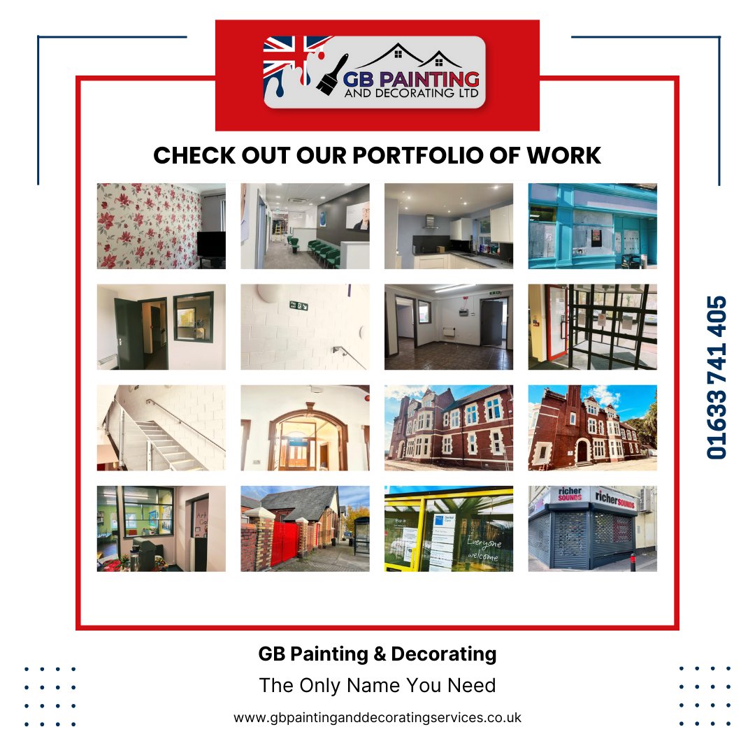 DecoratedGb's tweet photo. Looking for painting &amp; decorating inspiration? 🎨 Check out our latest projects and see the quality we bring to every space!

👉 https://t.co/3aD53UbNgO 

#GBPainting #DecoratingExperts #HomeImprovement https://t.co/hul5BxqEJg