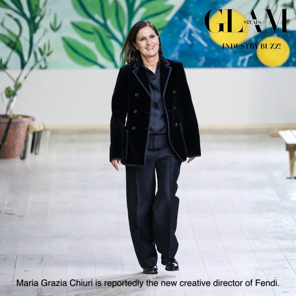 glamsteals_com's tweet photo. Maria Grazia Chiuri is reportedly set to take the reins as Fendi’s new creative director — a homecoming to her Italian roots, informed by her decades of championing feminist fashion. 

#FashionNews #Fendi #GlamSteals #MariaGraziaChiuri https://t.co/5Fl3QEmmMm