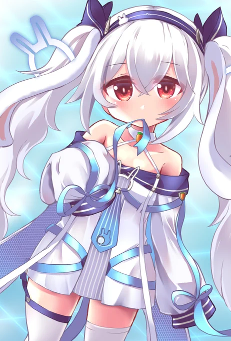 コラボで謎の紐神様が来るそうで ラフィーちゃんにも紐はありますあります! 再録ラフィーⅡちゃん #アズレン #ラフィーⅡ