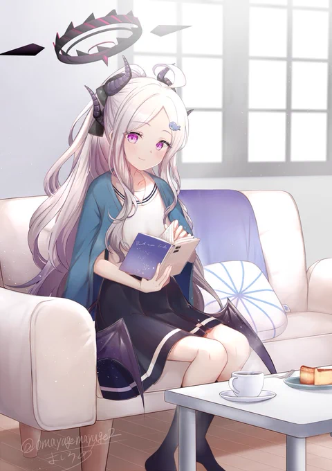 読書ヒナちゃん #ブルアカ