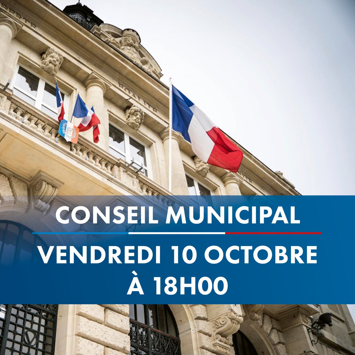 📌Conseil municipal

📣 Le prochain Conseil municipal se tiendra le vendredi 10 octobre à 18h
Le Conseil est ouvert au public ! 

📍 Hôtel de ville