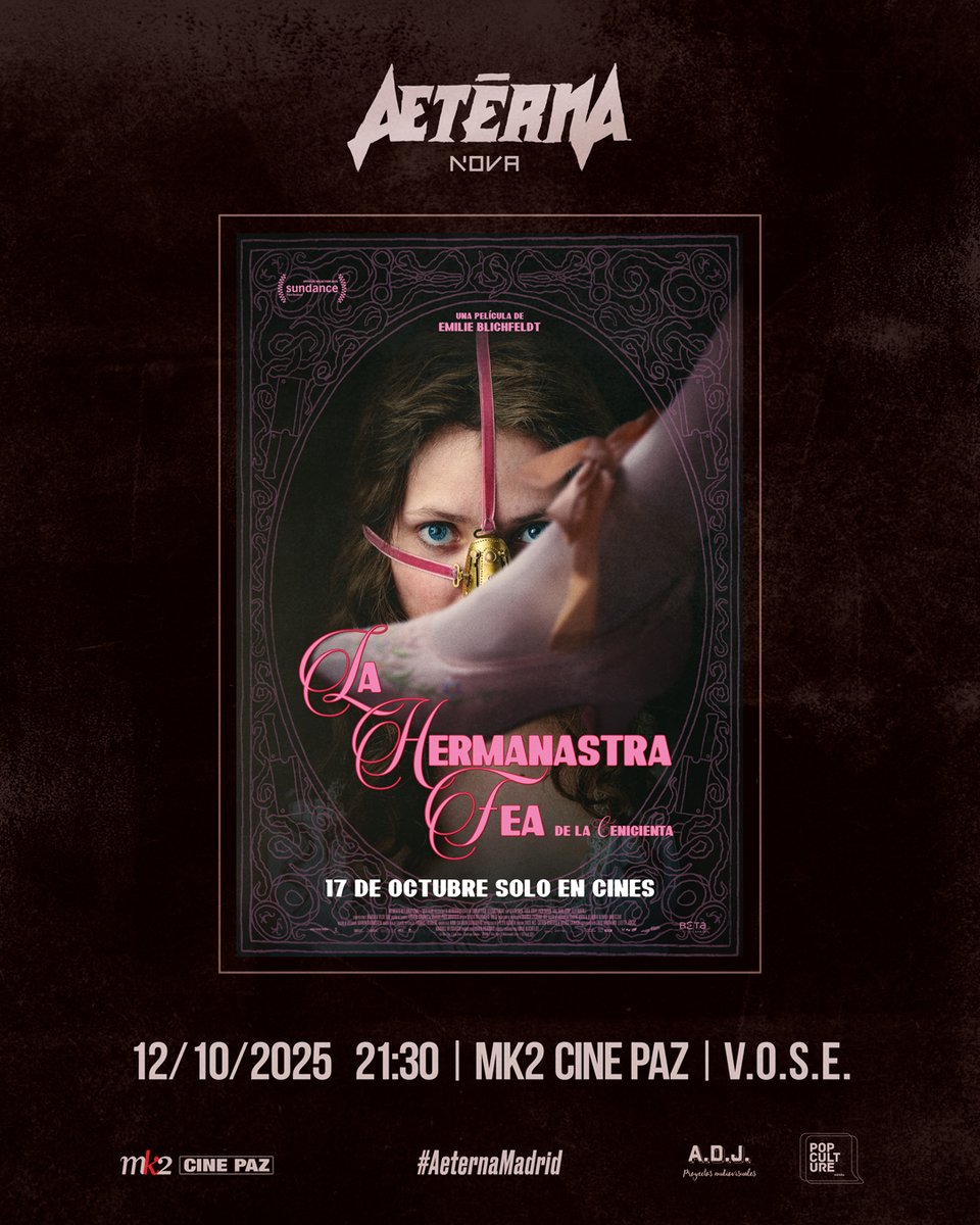 Inferior. Indigna. Avergonzada. Rechazada. Sola. Asustada. Invisible. Enojada. Fea.

FEA.

Nosotros te queremos, Elvira: #LaHermanastraFea, PREESTRENO el 12 de octubre en mk2 Cine Paz gracias a <a href="/BetaSpain/">Beta Fiction Spain</a>.

ENTRADAS: cinepazmadrid.es/es/detalles/79…