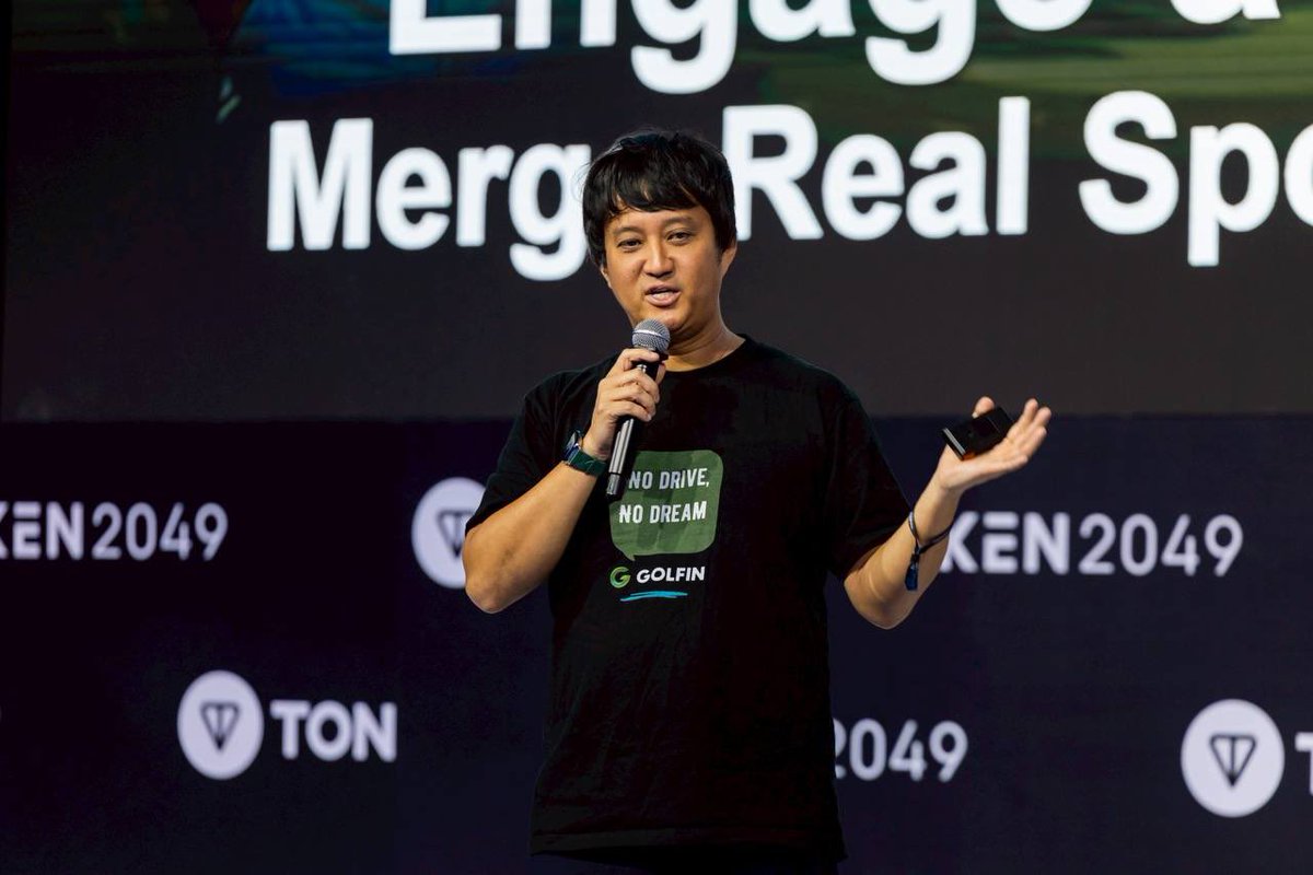 GOLFIN_ global tweet media