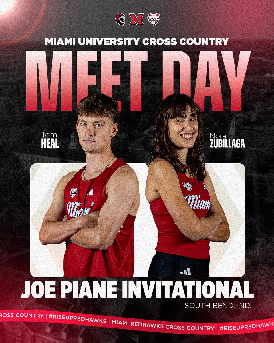 Officially Meet Day!

Today's race start times:
9:50 am women's blue division
10:30 am men's blue division
11:10 am men's and women's open race

#RiseUpRedHawks