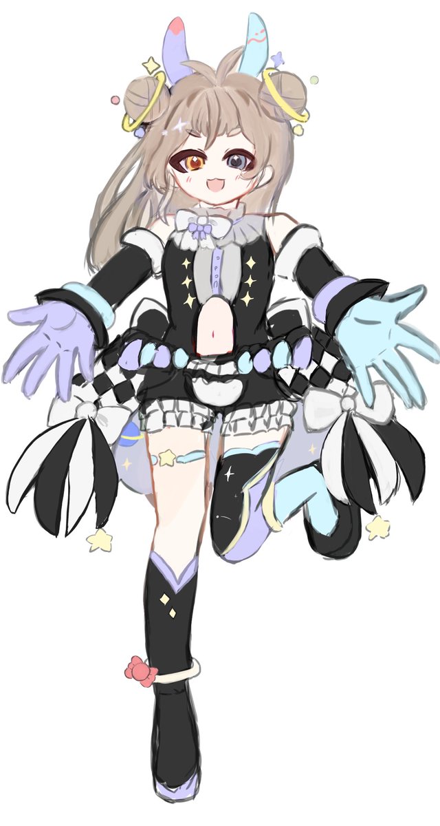 mia_nuuuun's tweet image. ※曲パロ
『オペラ！スペースオペラ！』
#星宮星図