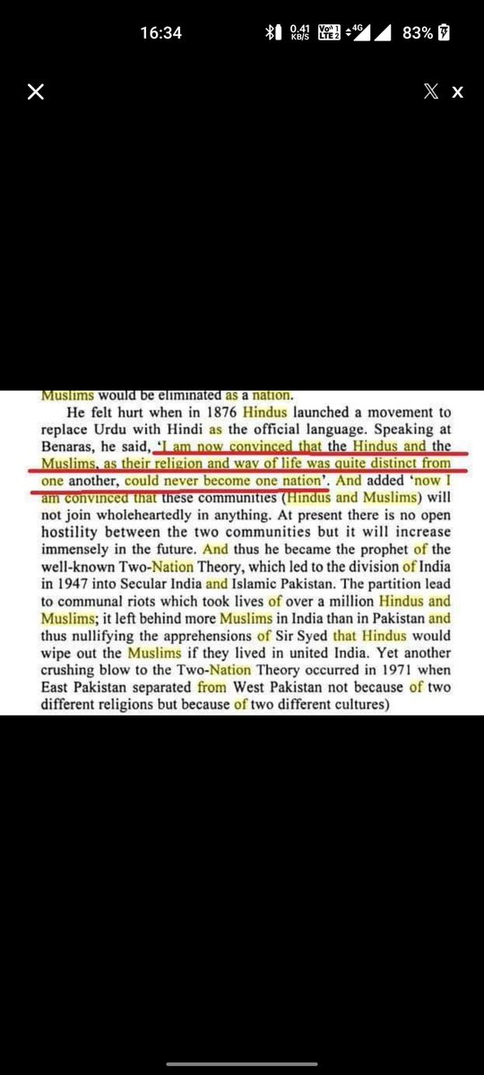 oldmodelbullet's tweet image. ये बकल सोहित मिश्रा और एक महा मादरचो पत्तलकार पारुलेकर, ये दोनों साथ बैठ कर ब्राह्मणों और हिंदू धर्म के खिलाफ अनापशनाप बकवास करते रहते है,और भड़वा राम पुनियानी तो कब्र में सड़ेगा साला,मै सावरकर फैन नहीं पर अलीगढ़ मुस्लिम यूनिवर्सिटी वाले सैयद अहमद खान ने पहली बार ये थ्योरी दी थी
