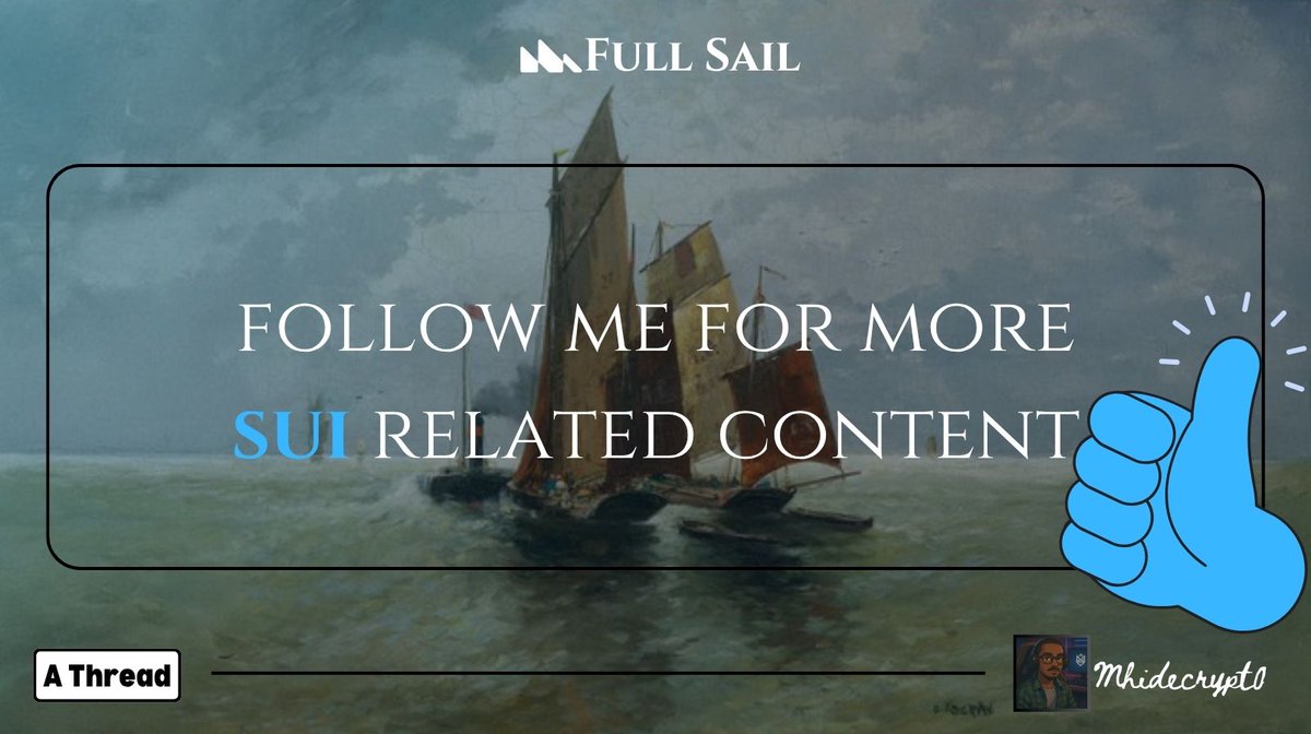 📍Mhide - 🍊,💊/acc (@mhidecrypt0) on Twitter photo If you liked this thread, you’d like my other contents.
Like + comment, and give me a follow <a href="/Mhidecrypt0/">📍Mhide - 🍊,💊/acc</a>. Lets explore the water chain together.
See you on the Next, Ciao👋
#FullSailThread If you liked this thread, you’d like my other contents.
Like + comment, and give me a follow <a href="/Mhidecrypt0/">📍Mhide - 🍊,💊/acc</a>. Lets explore the water chain together.
See you on the Next, Ciao👋
#FullSailThread