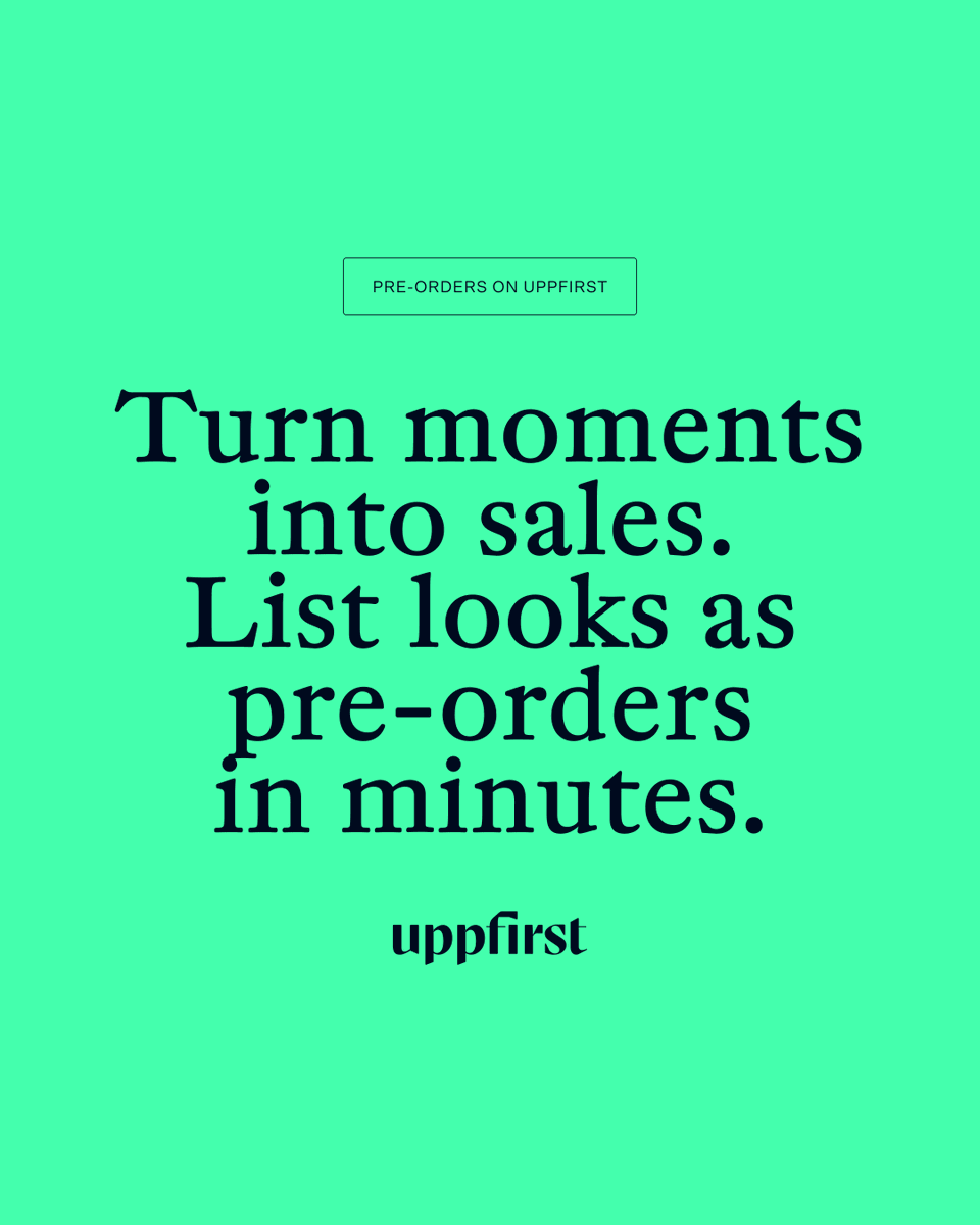 UPPFIRST tweet media