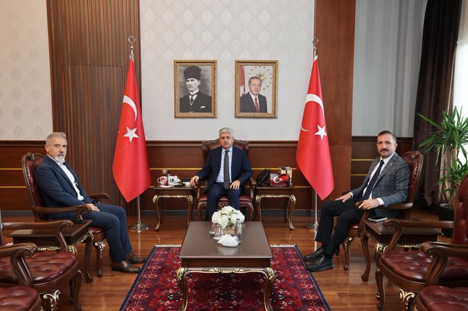 Sakarya Valisi Rahmi Doğan, Misafirlerini Kabul Etti