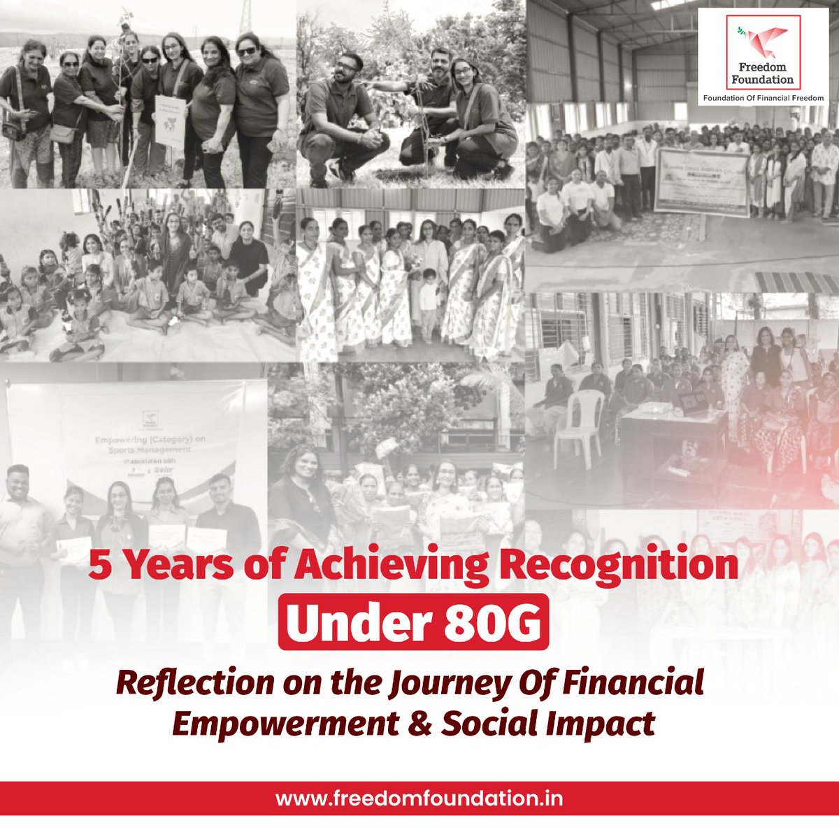 AlpaShah5678's tweet image. #ThrowbackPost
Five years ago, we took a monumental step forward on our mission. we officially became 80G registered - It was a pivotal moment that unlocked new opportunities and brought us closer to our goal of empowering women, youth, and marginalized communities.