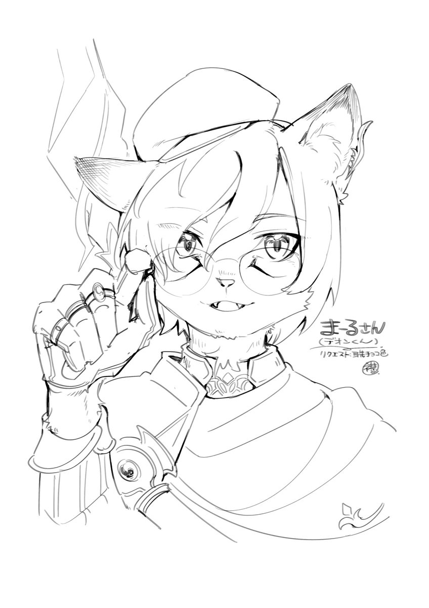 FF14キャラ+ケモ🐾 