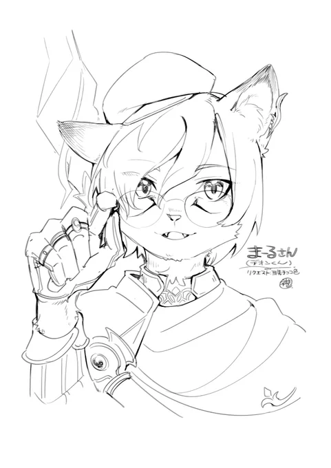 FF14キャラ+ケモ🐾 