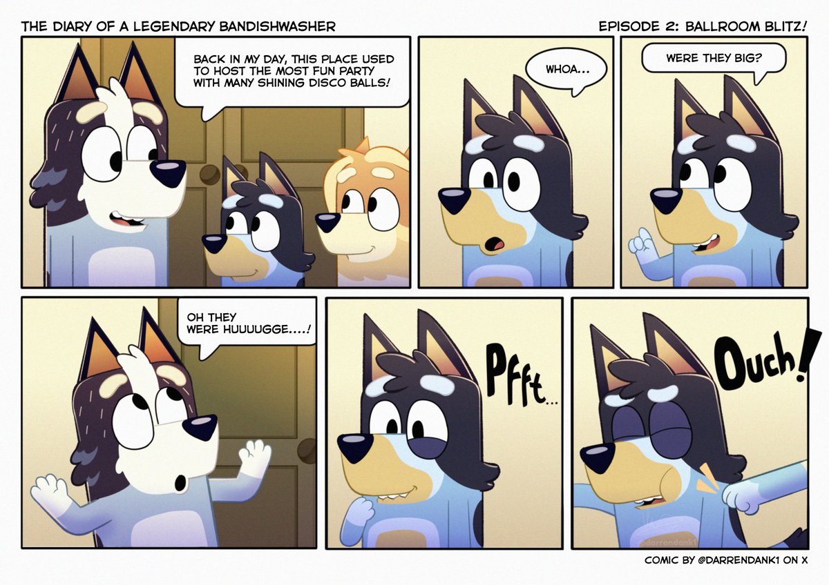 darrendank1's tweet photo. Silly Bandit Short Comic https://t.co/uI5zaGaRxs
