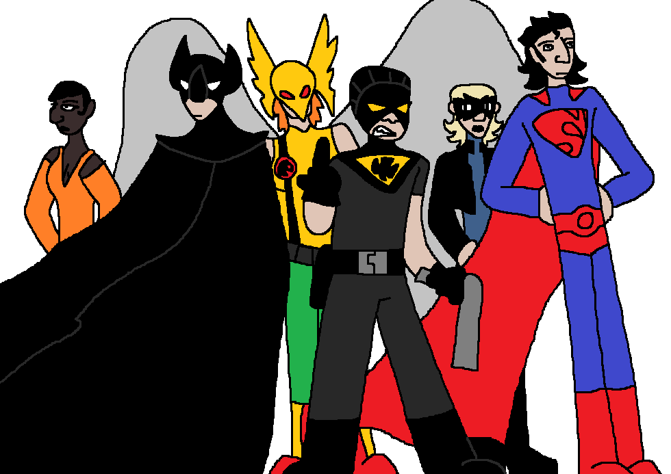 Nitemanprod's tweet image. Unaffiliated Super-Friends