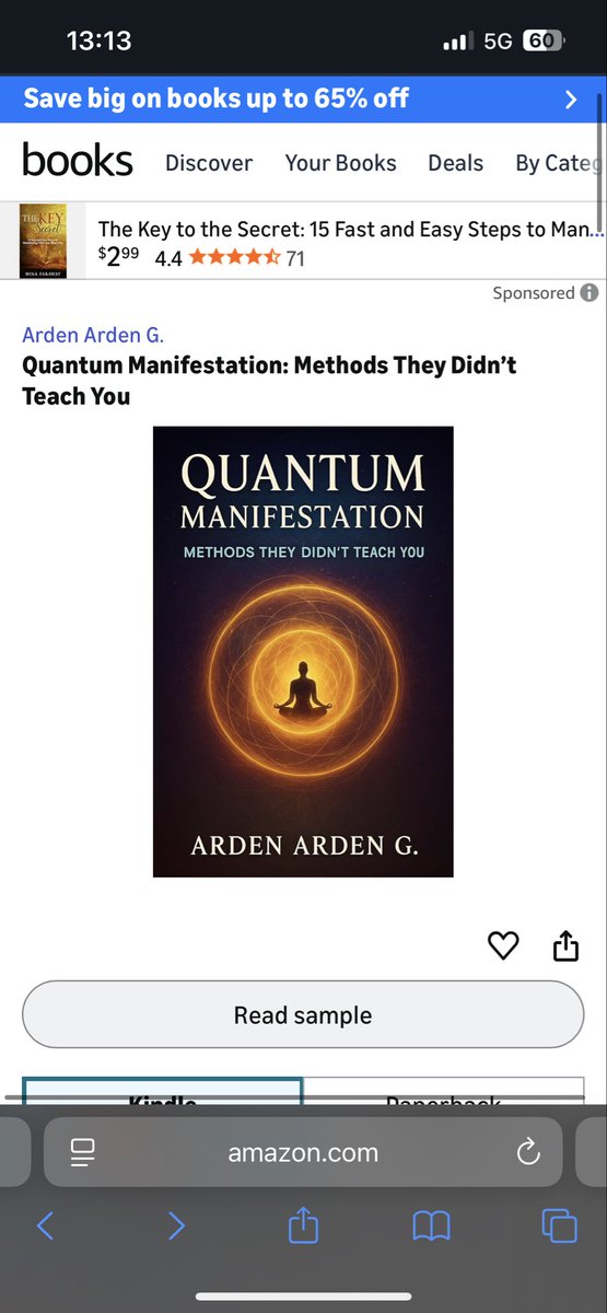 Anesty11's tweet photo. Just released: Quantum Manifestation: Methods They Didn’t Teach You

Unlock hidden techniques that merge science+spirituality to manifest with precision.
Free on Amazon Kindle this weekend only → https://t.co/xDExO7RuIy

#Manifestation #LawOfAttraction #Spirituality #FreeBooks https://t.co/Ad488F6mMV