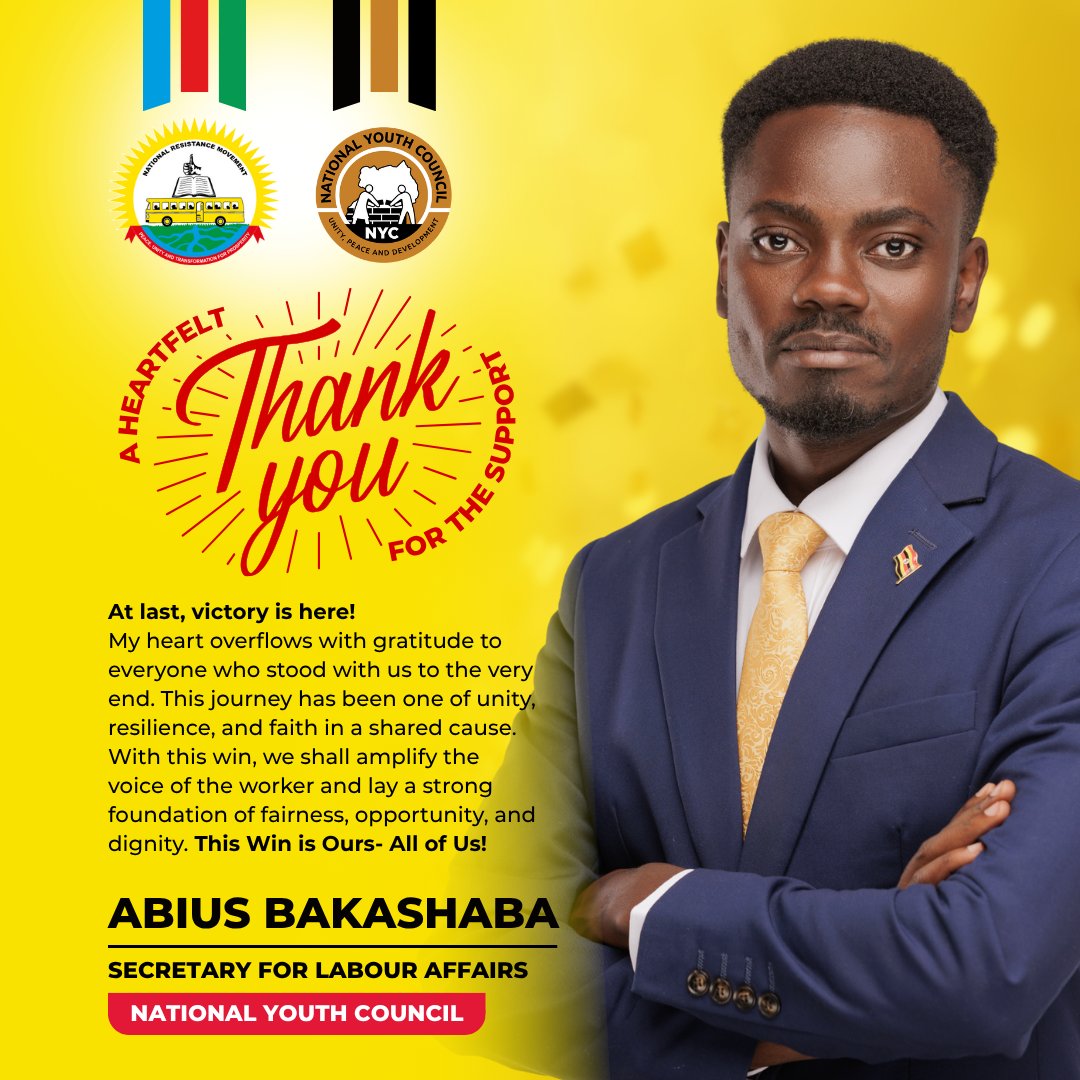 Thank you dear youth leaders of Uganda,we shall make our contribution deligently 🙏👏