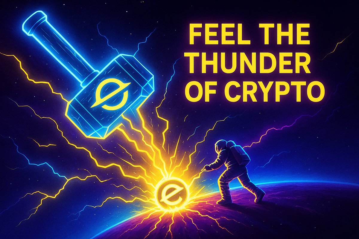DaskovsDmitrijs's tweet image. Feel the Thunder of Crypto ⚡🌌
Evedex strikes with unstoppable energy. 🚀✨

👉 invite.evedex.com/724m9wo7