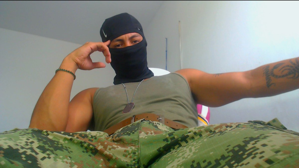 american_cb's tweet photo. the hottest soldier of @chaturbate  #ChaturbateHalloween https://t.co/USzxRZGdC6