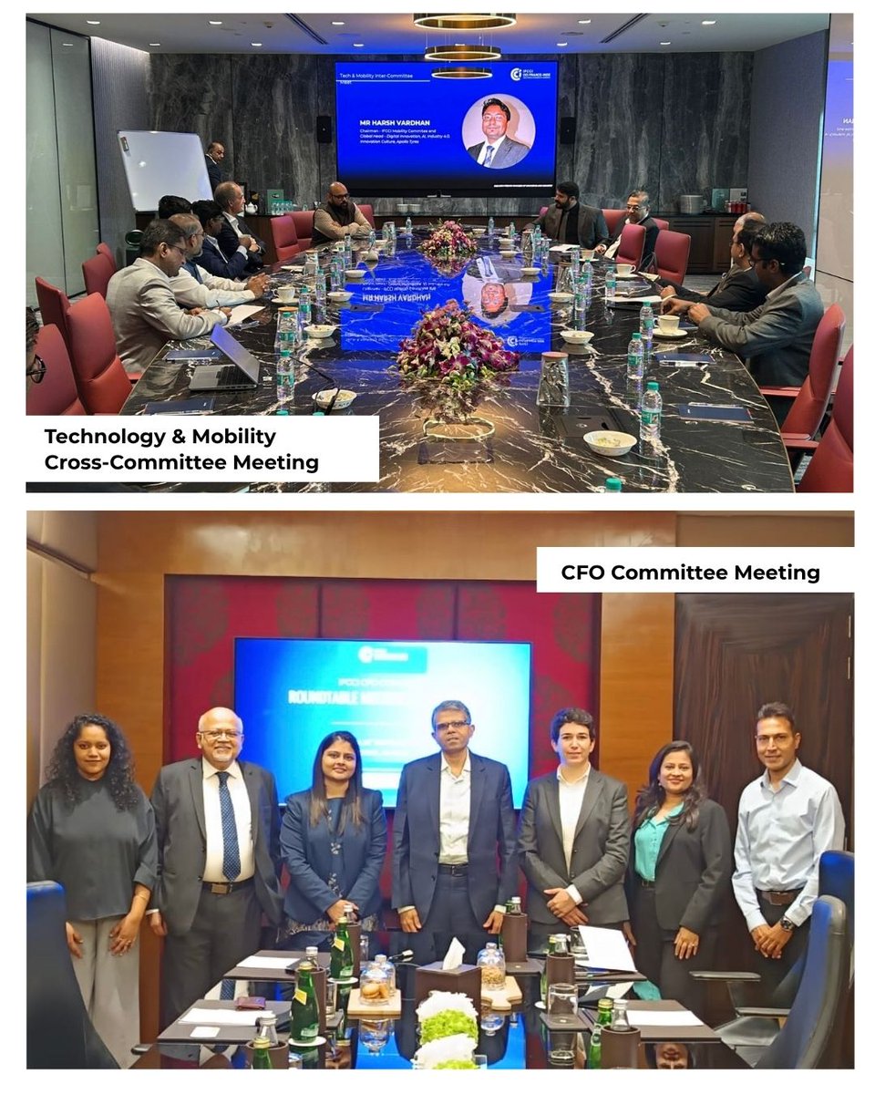 Indo-French Chamber (@ifcci1) on Twitter photo On the sidelines of <a href="/IFCCI1/">Indo-French Chamber</a> 48th AGM, we organised 6 committee meetings across 8 sectors-HR, Industries, Food & Agri, Consumer Goods, Higher Education, Tech & Mobility & CFOs-driving rich discussions & collaborations. Grateful to our leaders & members for the impactful sessions! On the sidelines of <a href="/IFCCI1/">Indo-French Chamber</a> 48th AGM, we organised 6 committee meetings across 8 sectors-HR, Industries, Food & Agri, Consumer Goods, Higher Education, Tech & Mobility & CFOs-driving rich discussions & collaborations. Grateful to our leaders & members for the impactful sessions!