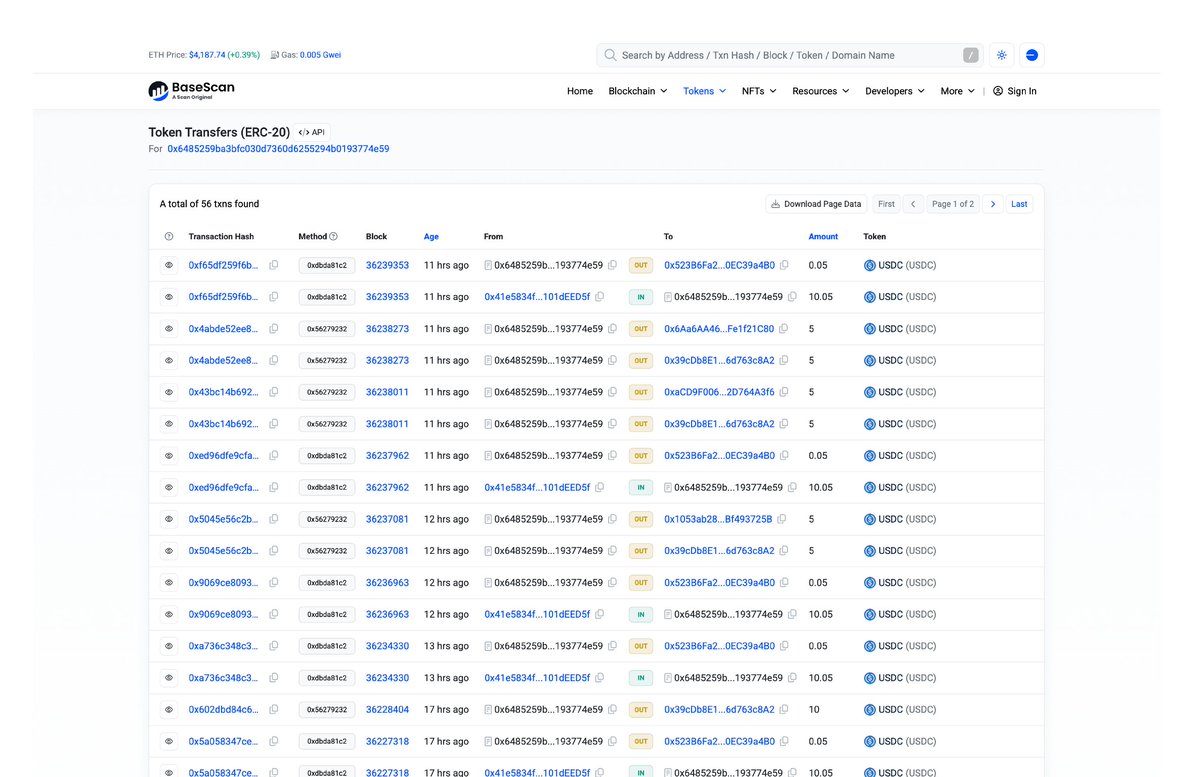 🔥 Paycifi – First mainnet numbers!
We reached $1,167.5 in USDC volume with about 10 testers on <a href="/base/">Base</a> .
This will help us refine, grow, and attract investors 🚀
Big thanks 🙌 to our testers &amp; to @Theonlyoracle02 for enabling tripartite deals with revenue split 👏
<a href="/buildonbase/">Base Build</a>