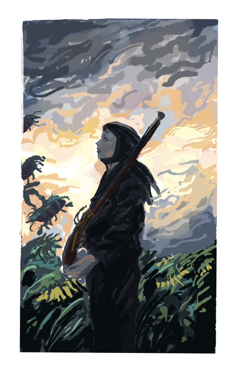 こちらの照星さんのお写真が美し過ぎたので描かせて頂きました…🌇　※許可頂いてます！
x.com/tktk_may_cry/s…