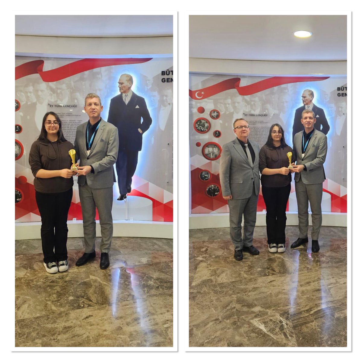 Fen ve Teknoloji Lisesi 9.sınıf öğrencimiz Övgü Zengin Uluslararası Bulgaristan Primorsko Şampiyonası A ve B kategorilerinde Kadınlar Şampiyonu olmuştur.Bize bu gururu yaşatan öğrencimizi tebrik eder başarılarının devamını dileriz.🏆👏👏