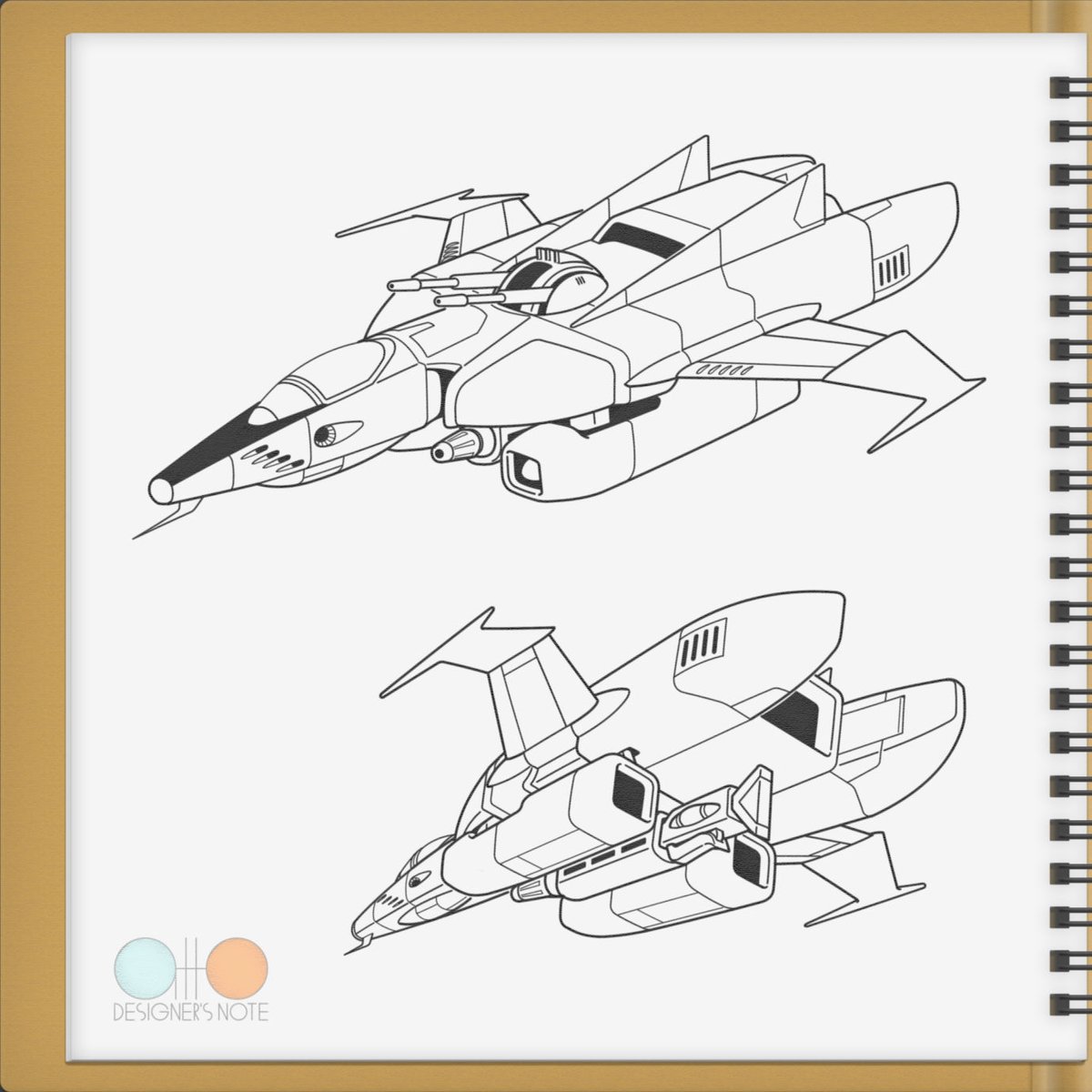 📒デザイナーズノート
コスモタイガーⅡプラス
新たな機能を組み込んでコスモタイガーⅡをリデザインしてみました。
「ヤマトの搭載機があの機体だったら」と誰もが一度は想い描いたことがあるでしょう。
ということで禁断の魔改造・・・始めます。
#コスモタイガーII #宇宙戦艦ヤマト #メカデザイン