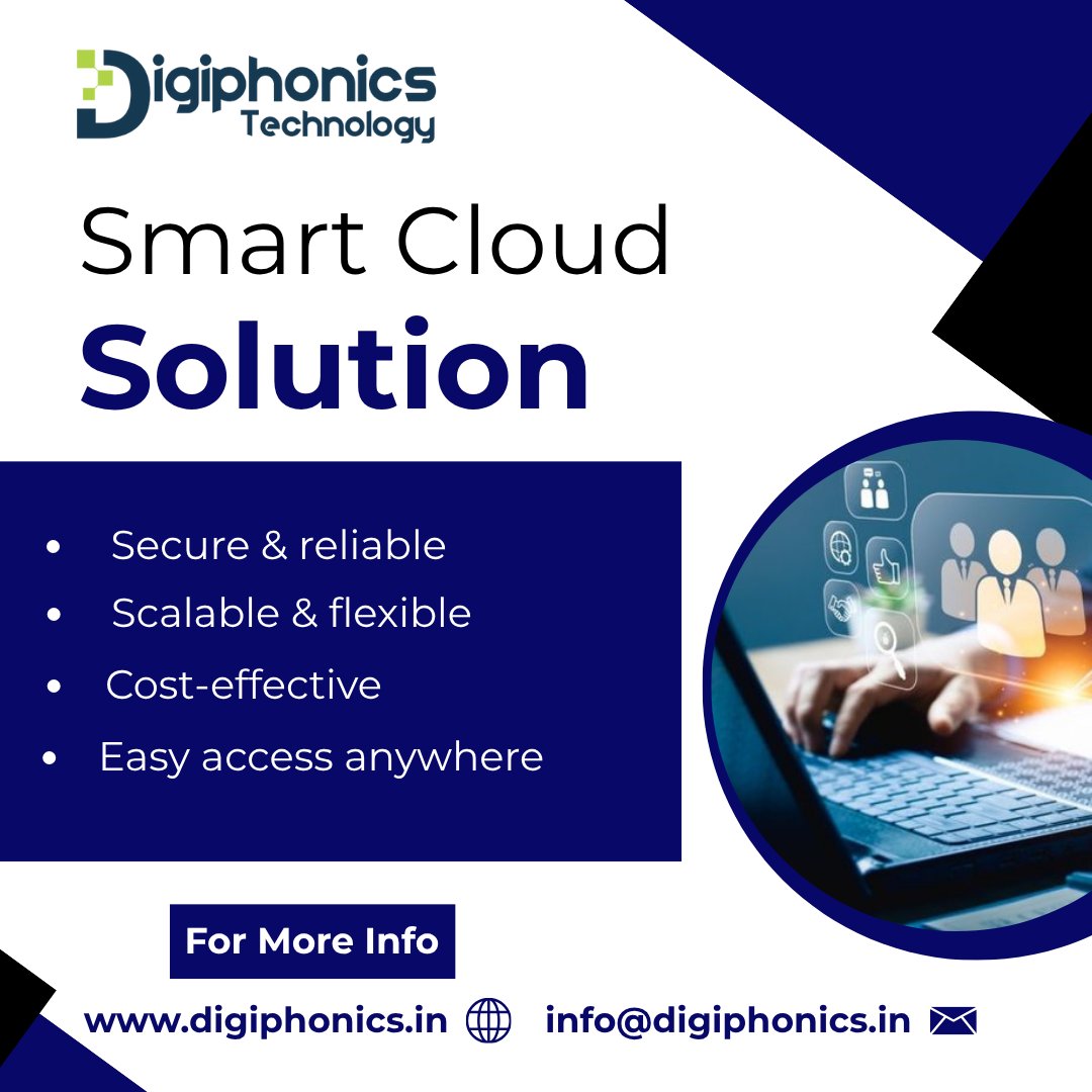 digiphonics23's tweet image. Take your business to the cloud! Secure, scalable, and always accessible

#CloudComputing #SmartCloud #BusinessSolutions #TechInnovation #ScalableSolutions