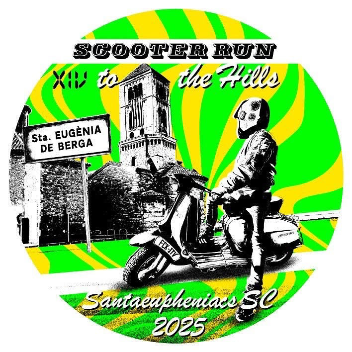 Lambretta_C_CAT's tweet photo. Avui comença un dels millors ral·lis del País: el XIV “scooter run to the hills”, organitzat pels amics del #santaeupheniacssc , com cada any hi serem!
#LCC #fundat2012 #escuters #scooters #escuterisme #lambretta #lambrettaclub #santaeugèniadeberga #osona #catalunya https://t.co/VLFdhrjBHp