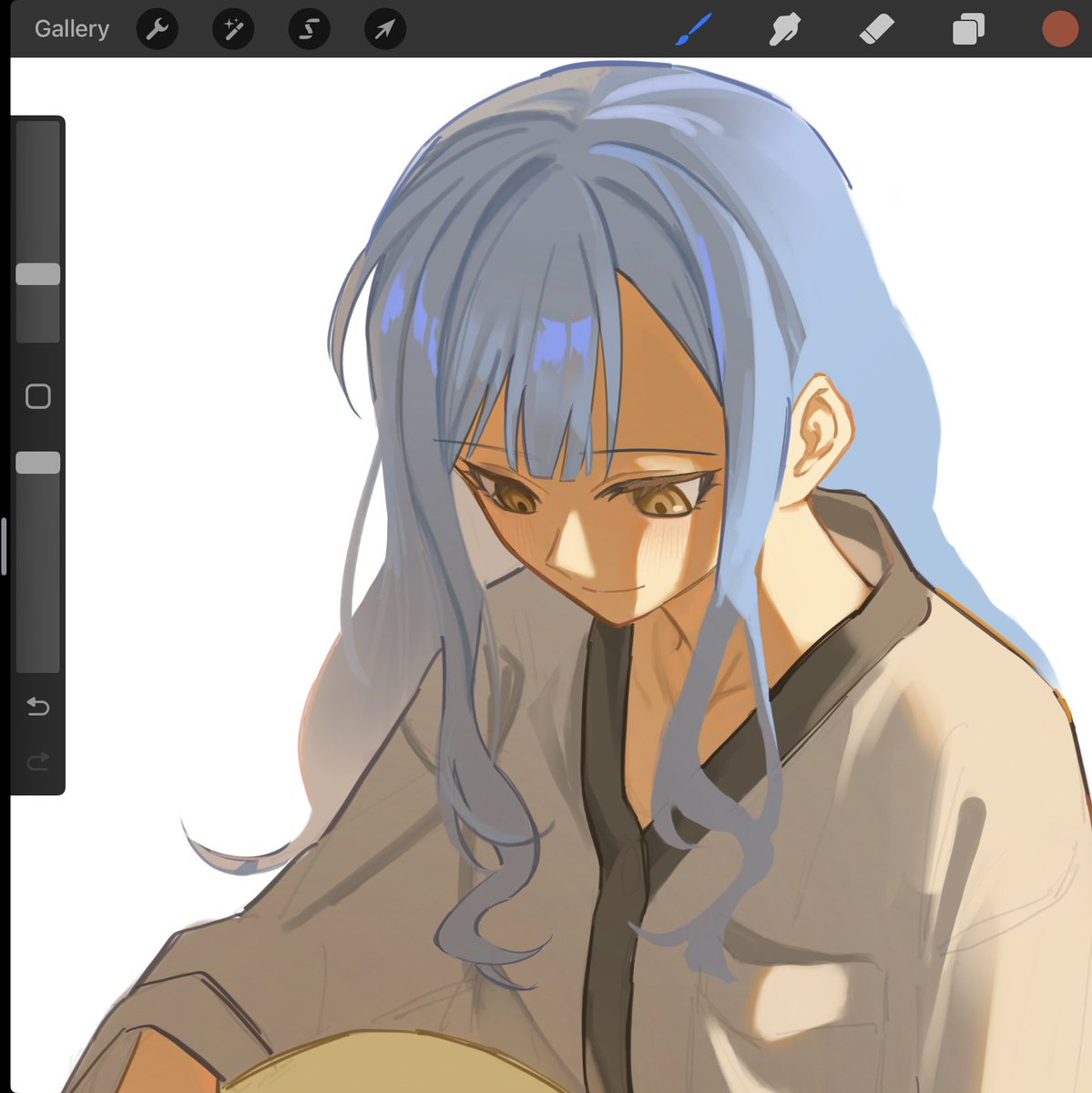 Omo_cccc's tweet image. 進展緩慢😪