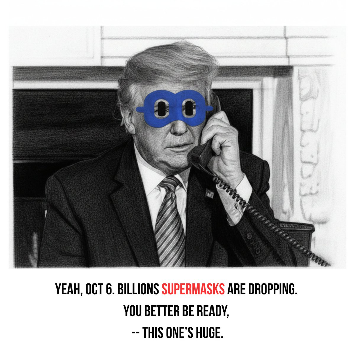 I hope you’re ready Billions 2nd official NFTs will be dropping masks all over CT.

Save the date. 🔔