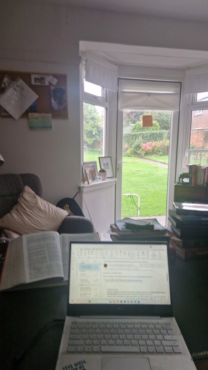 PastorRyan1983's tweet photo. Back in the study after a mission trip to Romania. https://t.co/oNDHkWOn6e