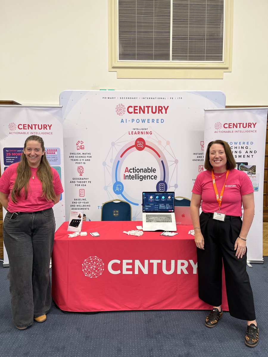 ThisIsCentury's tweet image. Today we&apos;re at @ThePiXLNetwork Secondary National Conference!

If you&apos;re attending, make sure to drop by the CENTURY stand to say hello to the team and find out more about our AI-powered teaching, learning and assessment platform 👋

#PiXLPartner #EdTech