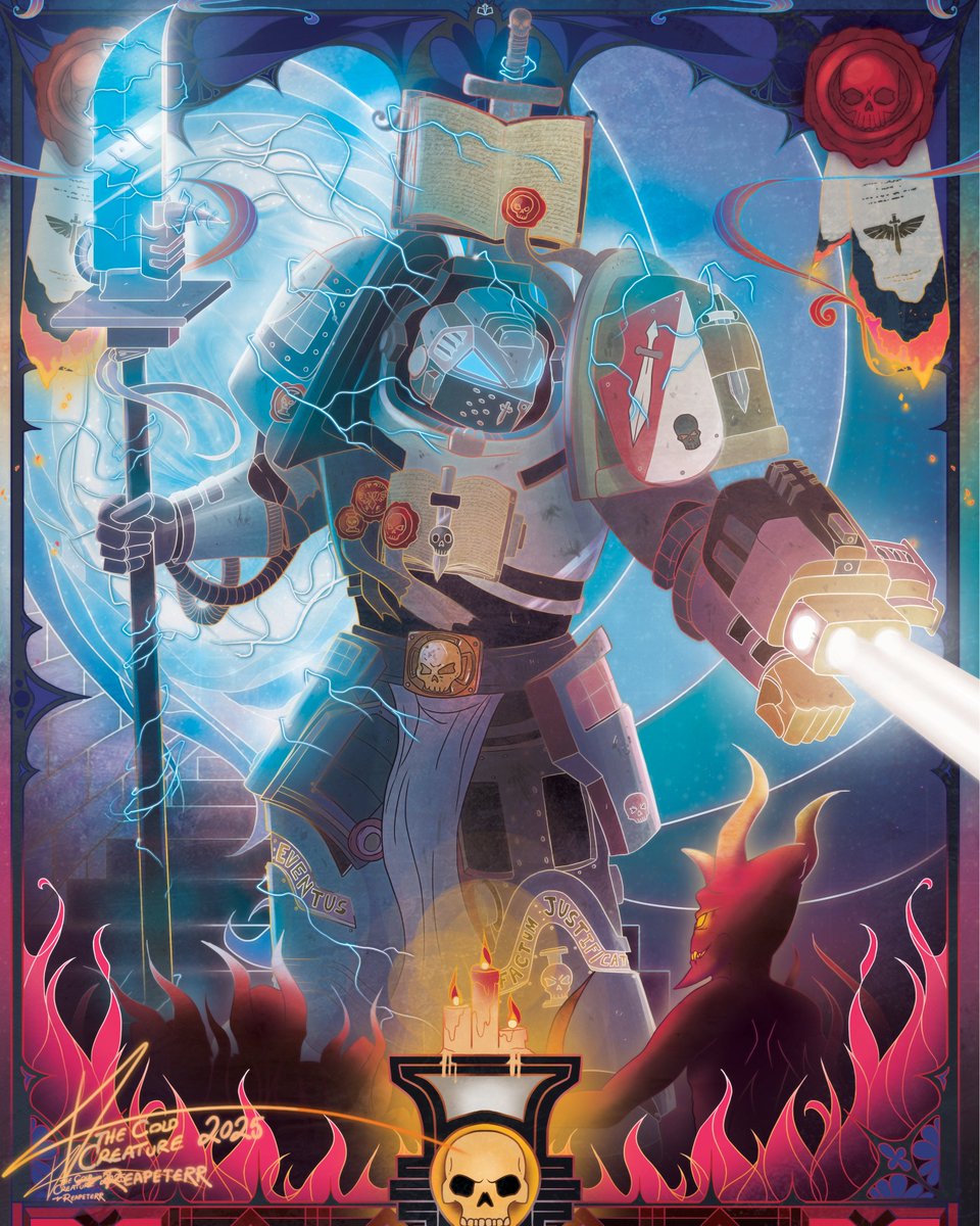 ColdCreatureArt's tweet photo. The #adelaidecomicandtoyfair is coming once again to #adelaide ! It's one of my favourite events- and I'm so excited to reveal all my new artwork I've done of the show! I cannot wait to see everyone again! #tadc #greyknights #kpopdemonhunters #artistalley https://t.co/YNmWlLoN6m