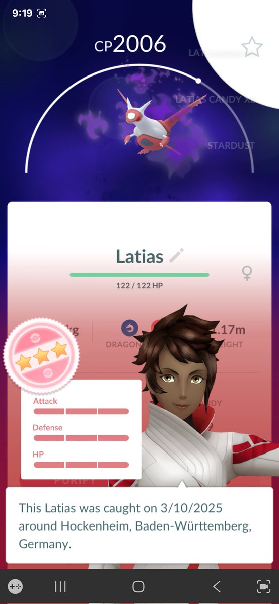 1st ever 💯 latias, thanks <a href="/TheShadowsName/">TheManyNames</a> for the piggyback 😀