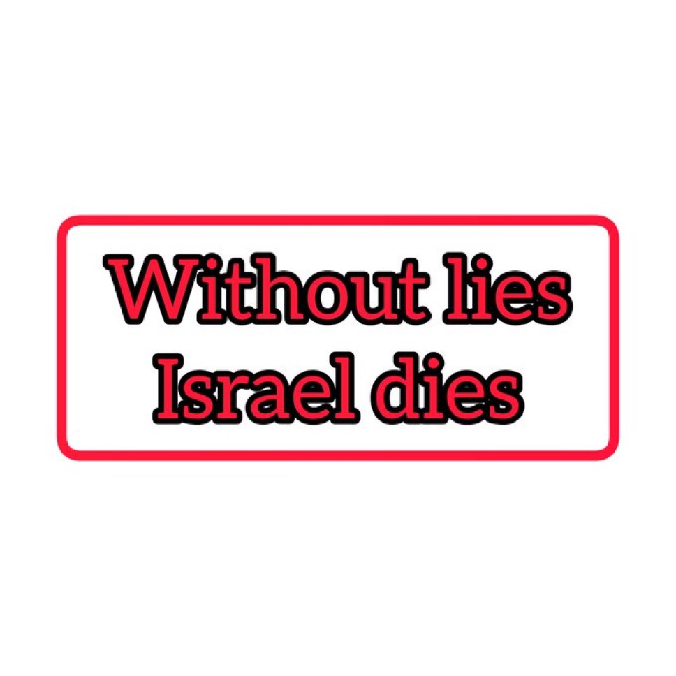 oaw777's tweet photo. Every single words from Zionist is a lie https://t.co/QZqcaz4dmW