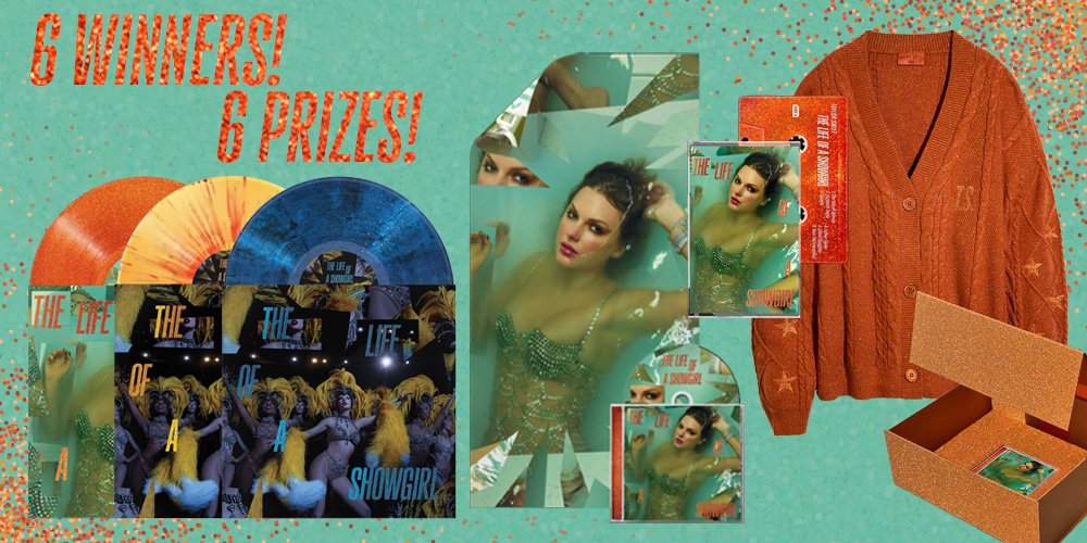 The Life of a Showgirl is HERE!!!  We're doing a Taylor Tap That Track Weekend to win one of six Swiftie swag prizes!  Details: wkrq.com/rewards/165744