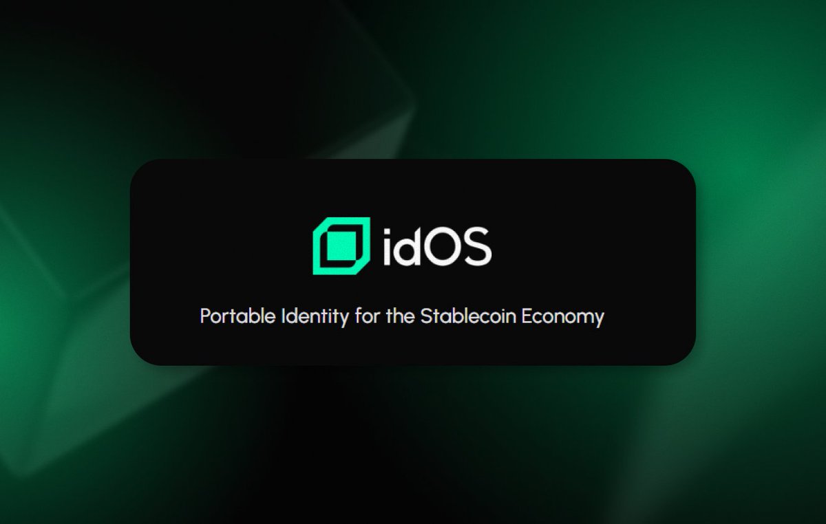 Everyone talks about tokens, but very few talk about the infrastructure that makes the next cycle actually work.

That’s why <a href="/idOS_network/">idOS</a> feels different.
Not a “checkout step” → identity is core infra.
• Verify once
• Keep custody
• Reuse everywhere
• Let your reputation