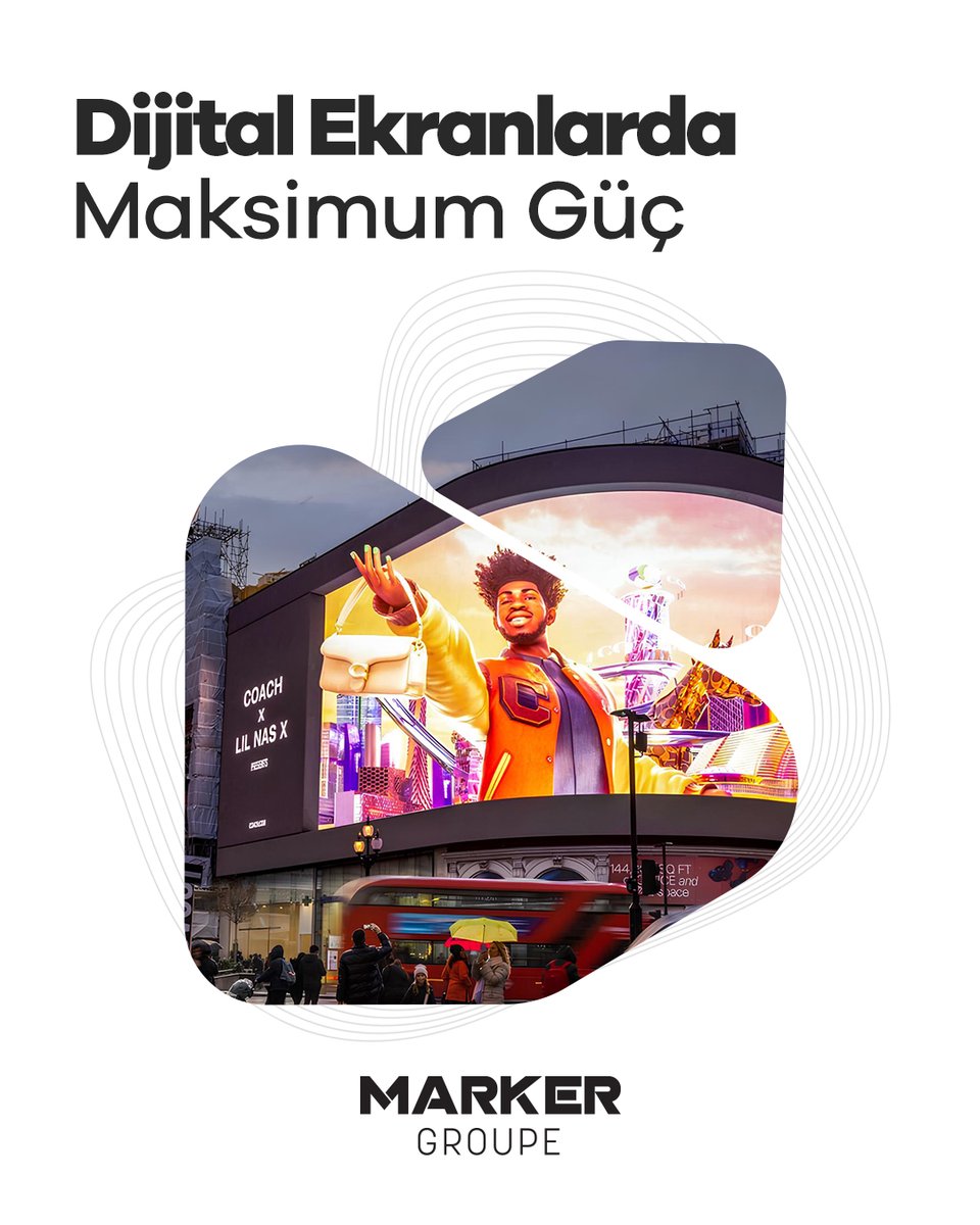 markergroupe's tweet image. 🌍 DOOH Reklamları ile Şehirde Maksimum Görünürlük
Markanızı şehir yaşamının kalbinde, dijital ekranlarla hedef kitlenize ulaştırın.
DOOH reklamlarıyla markanız daha görünür, iletişiminiz daha güçlü! 🌐
#MarkerGroupe #DOOH #DigitalOutOfHome #Medya #DijitalAçıkhavaReklamcılığı