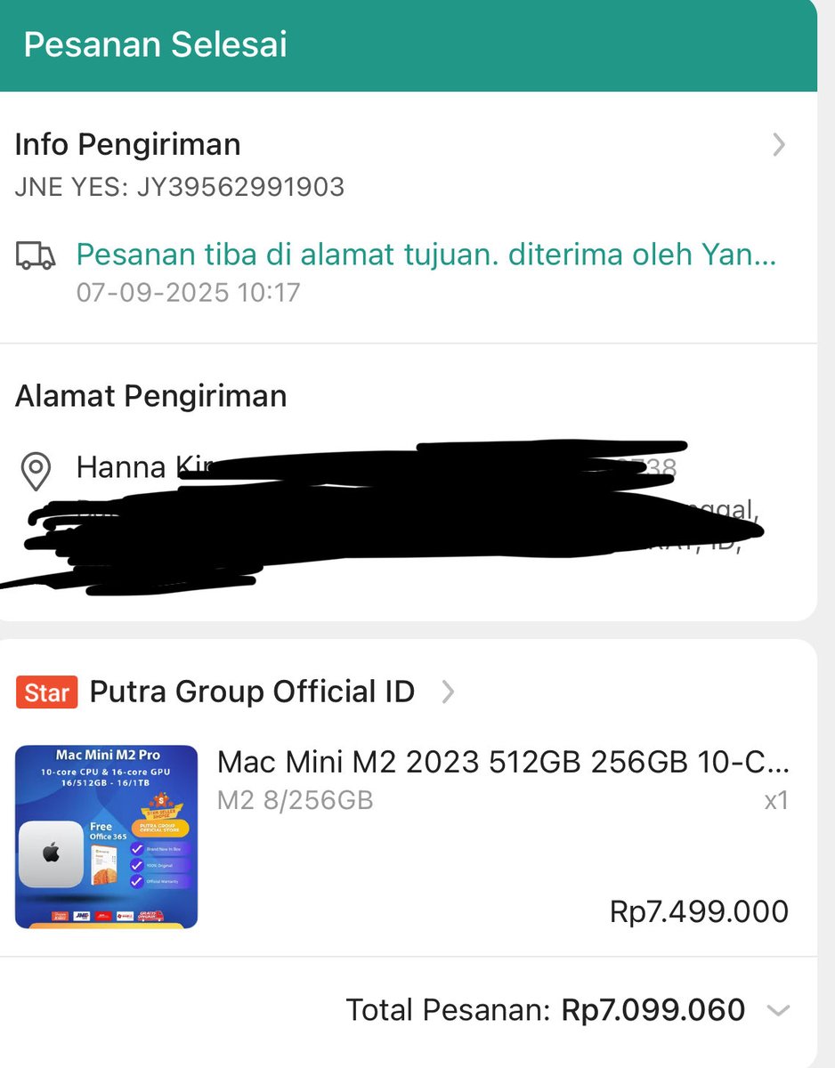waveenwind's tweet photo. Mau jual brand apple kesayanganku :
Mac Mini M2 (inter) : Rp 6.200.000
Magic Keyboard (iBox) : Rp 1.300.000

👉 Bisa beli dua-duanya (disc dikasih lebih gede) atau pisah nego tipis. 📦 Dibeli awal bulan September, kondisi full set, mulus, komplit.

Izin tag om @bhaguz_403 🙏🙏 https://t.co/8oErzcjcFx