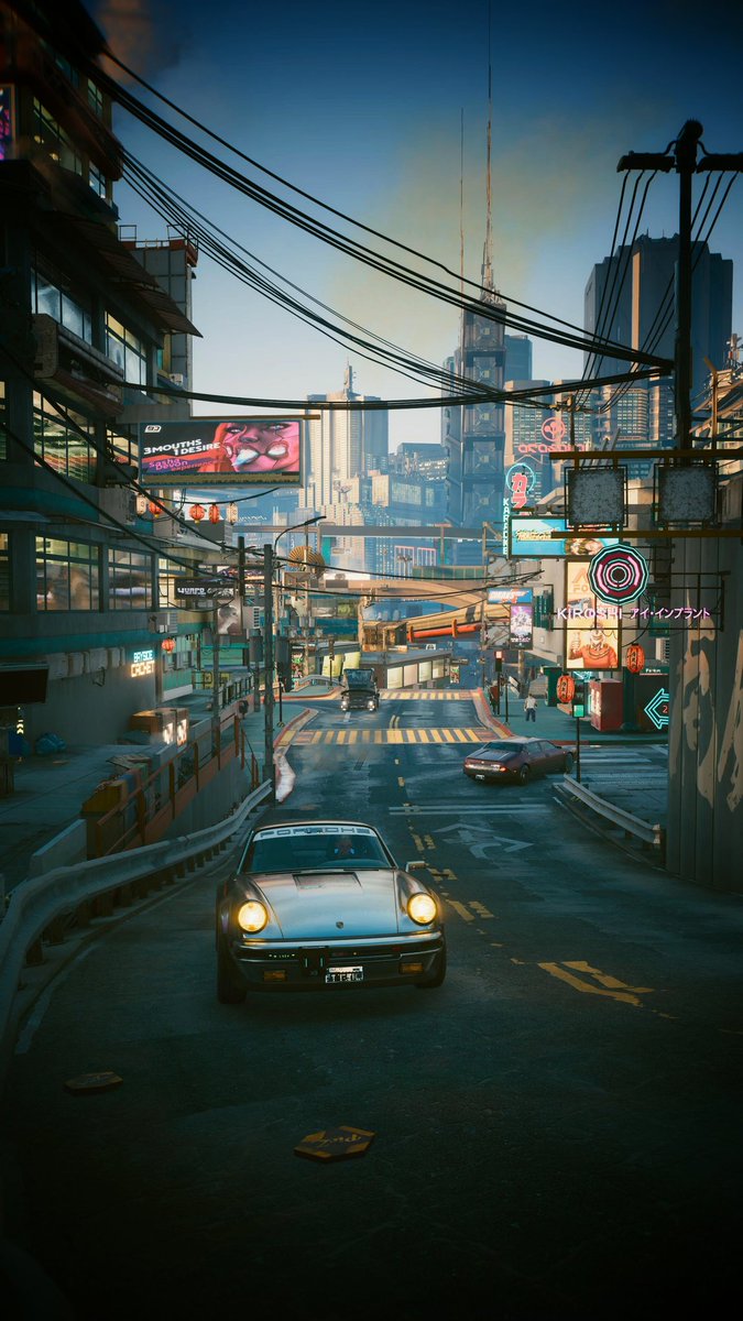 shion_daikon66's tweet photo. 𝘎𝘕 𝘯𝘪𝘨𝘩𝘵𝘤𝘪𝘵𝘺🚘️🏙️
#Cyberpunk2077 https://t.co/bDrb8pVNBL