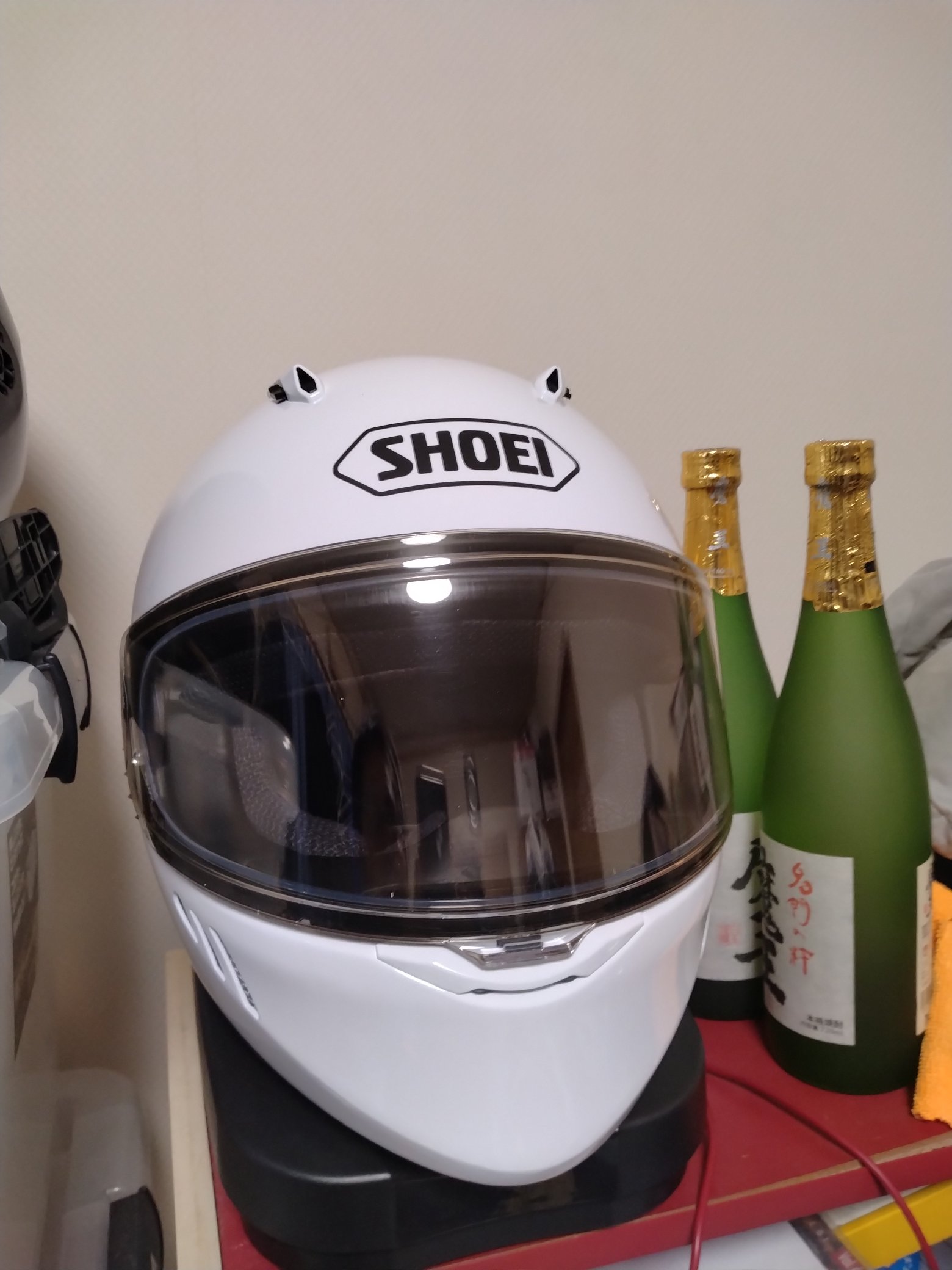 じんちゃん　ヴィンテージ　レア　SHOEI 　レーシング　刺繍 パープル Shoei Vintage Motorcycle Helmets for sale | eBay