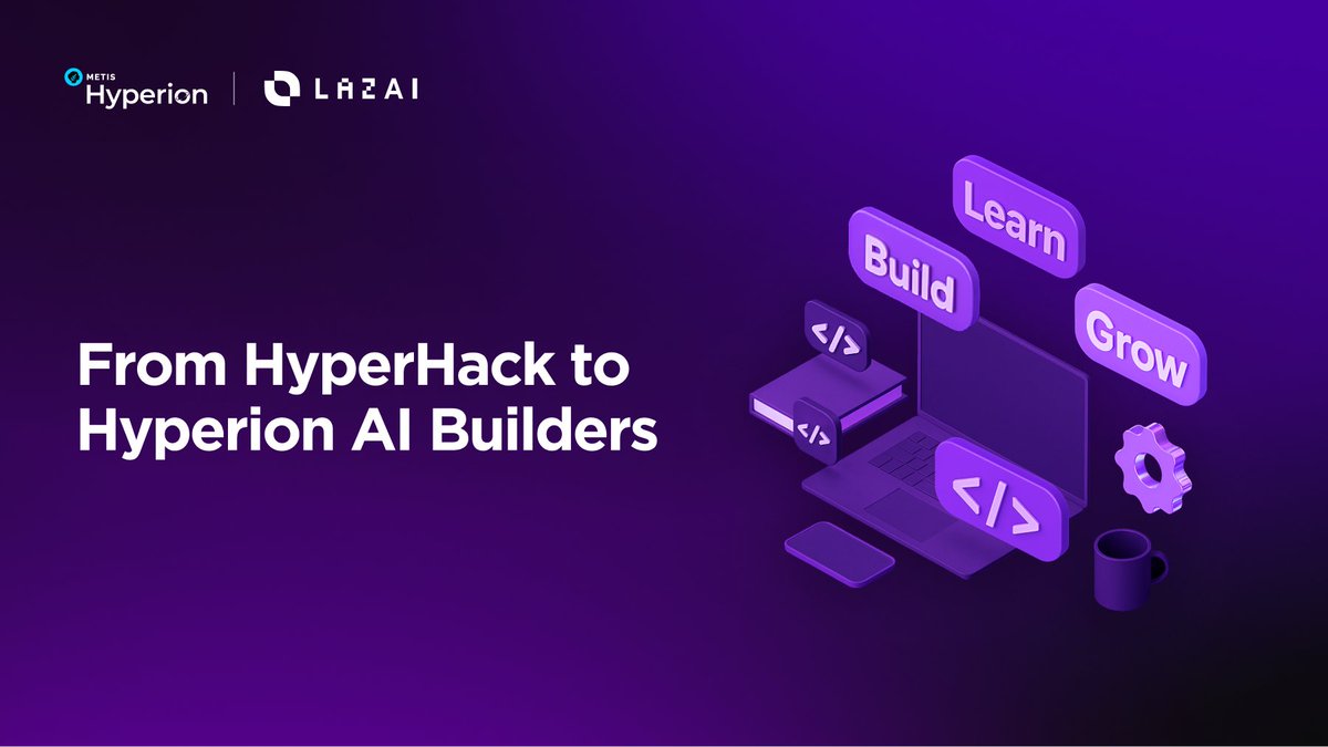 MetisL2's tweet photo. Builders, HyperHack may be finished. But the grind never stops.

Andromeda, Hyperion &amp; LazAI are one stack for your next big ship.

Learn how to utilize the growing Metis toolkit👇

https://t.co/uMQIcrKCri https://t.co/hv3RPov67g