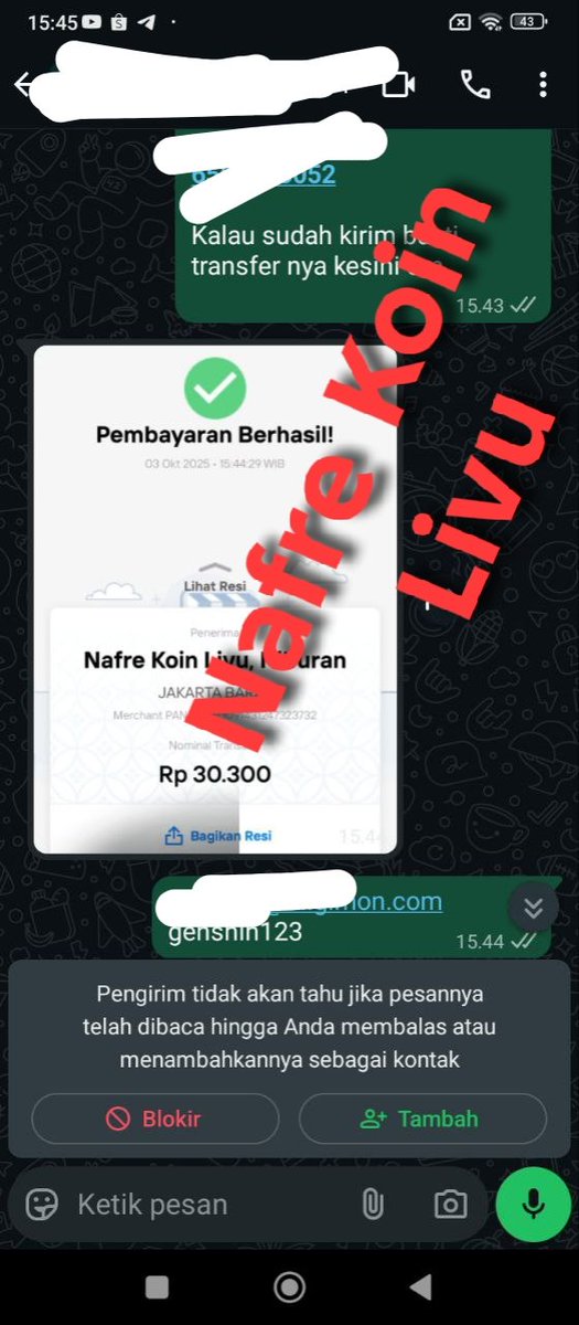 StoreNafre99's tweet photo. Terimakasih yang sudah order 🙏
Mau liat testimoni bisa ke INSTAGRAM : @nafrekoin
Yang mau order bisa langsung chat ke WA ya
0881-0243-93620
0877-7617-8385
TELEGRAM : @NafreKoinLivu
#livu #vcs #koinlivu #koinlivumurah #ometv https://t.co/mRL5e5GKxD