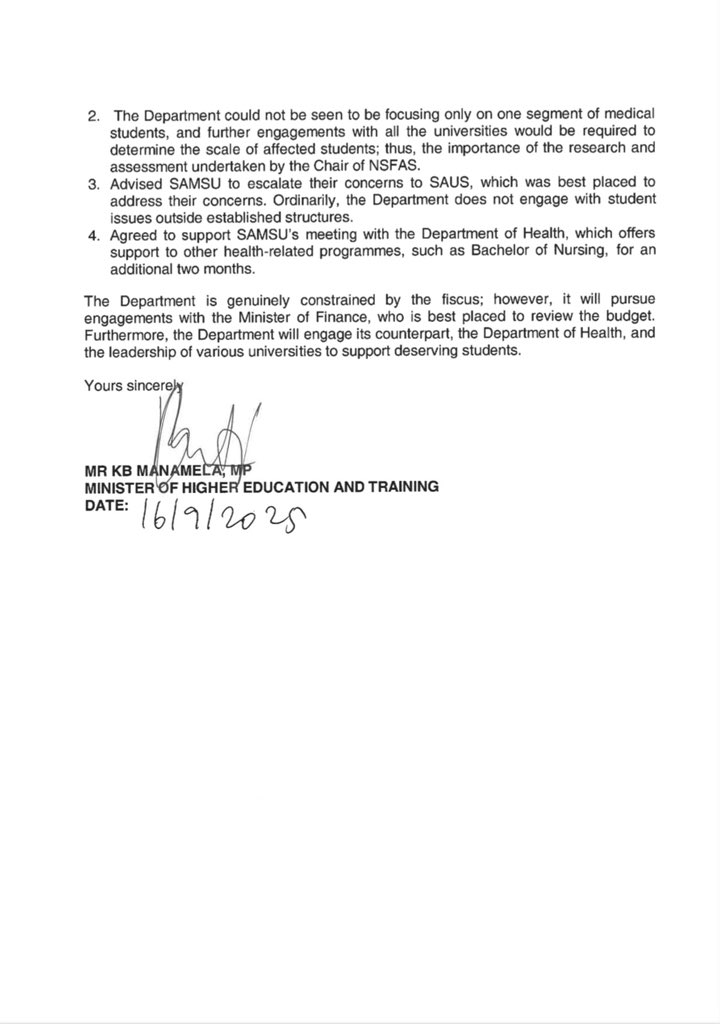 South African Medical Students Union (@samsu_national) on Twitter photo 